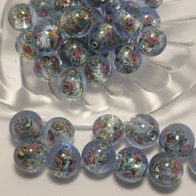 Load image into Gallery viewer, 10mm Foil glass Beads 1 each
