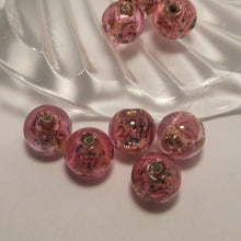 Load image into Gallery viewer, 10mm Foil glass Beads 1 each
