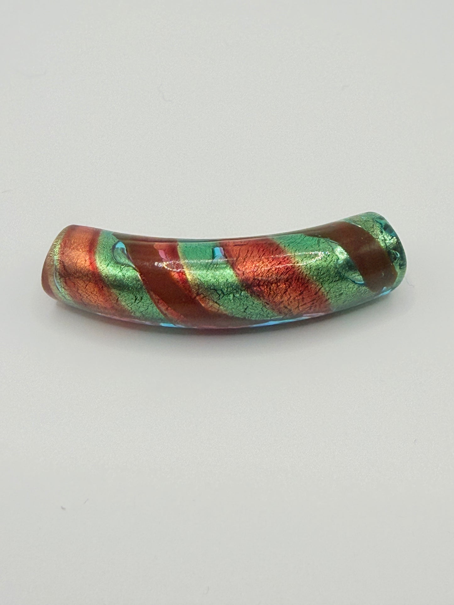 Candy Cane Curved Tube 10mm x 42mm