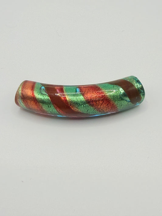 Candy Cane Curved Tube 10mm x 42mm