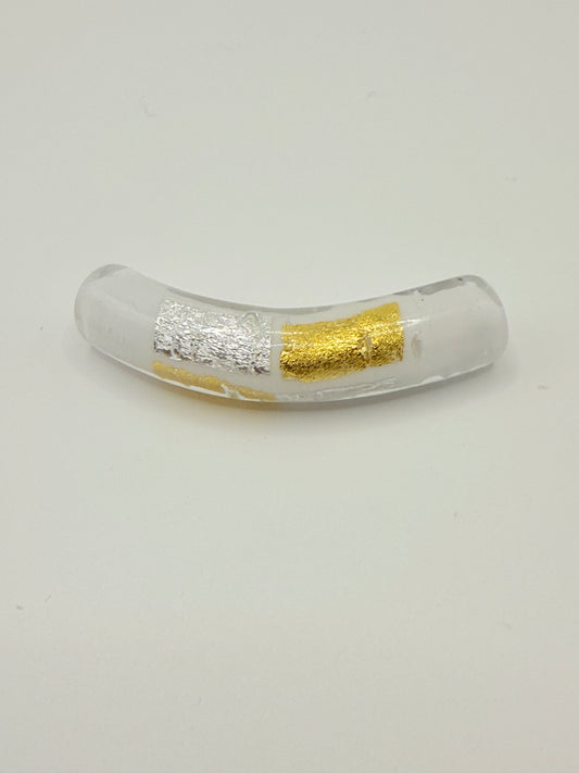 Golden Touch Glass curved tube