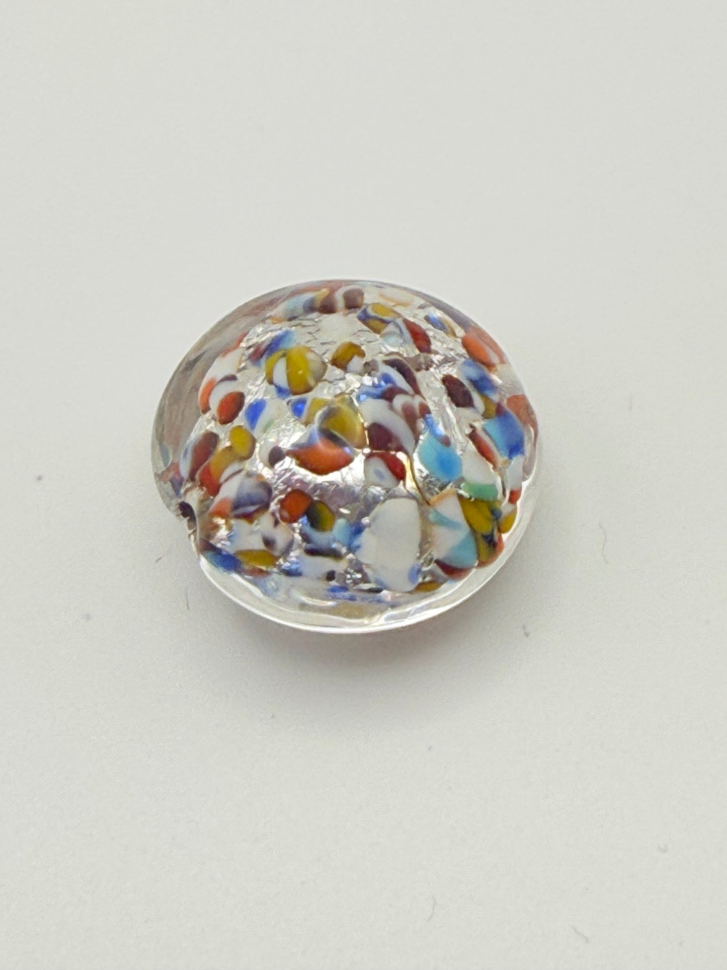 Piñata Disc Glass Bead 10mm x 15mm