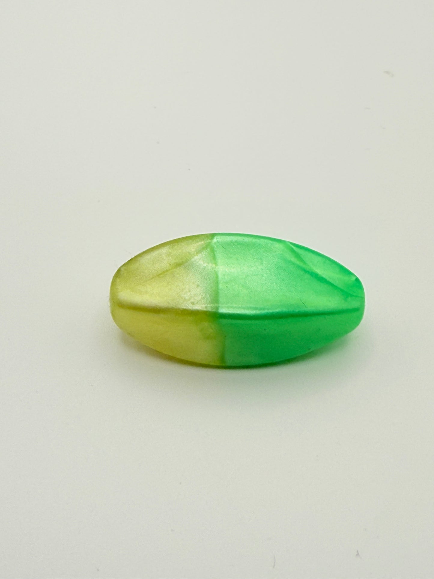 Color Fusion Ombre Oval Acrylic Beads 12mmx30mm