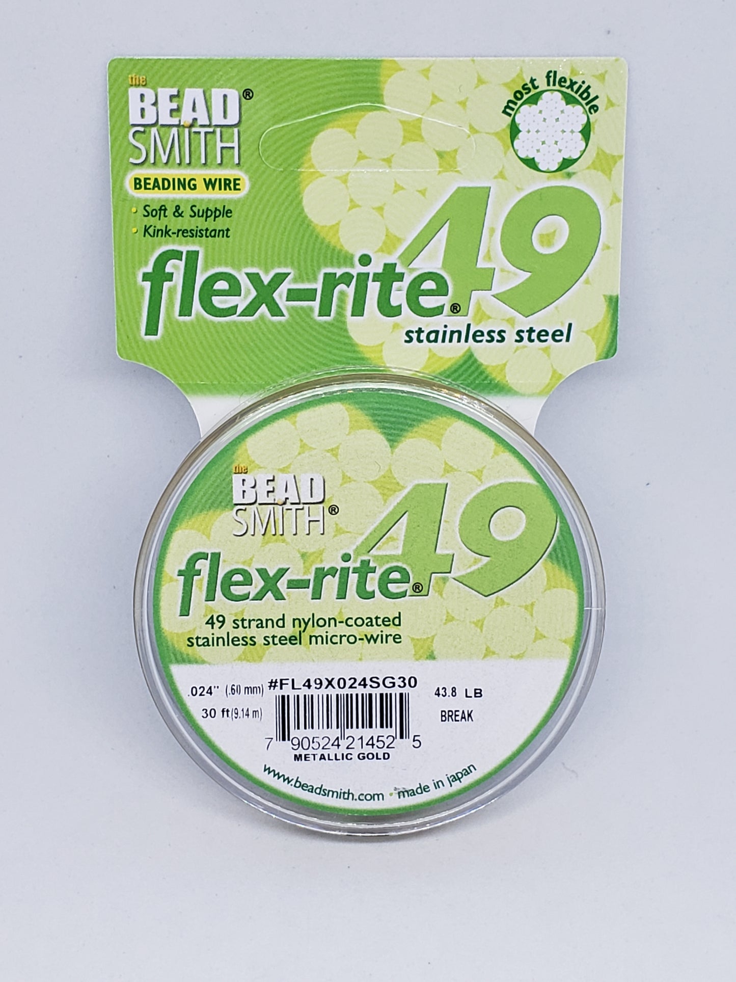 Flex-Rite 49 Strand 30' Gold .024