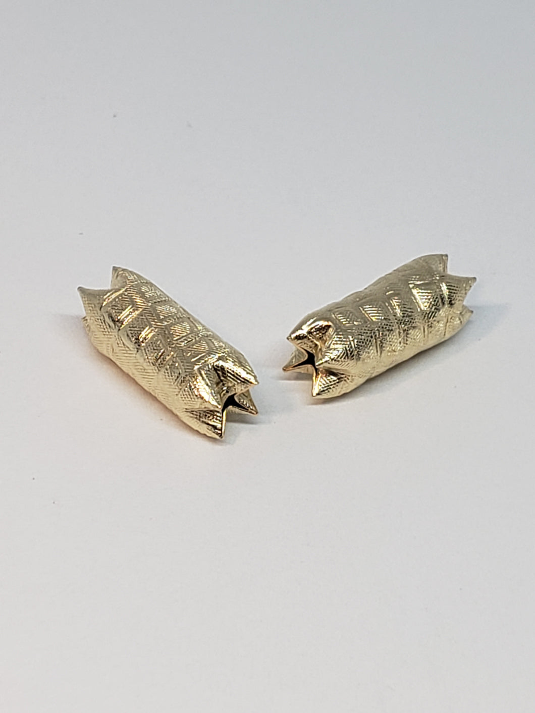 Retro Pattern Long Lock 2pc 6.5x17mm