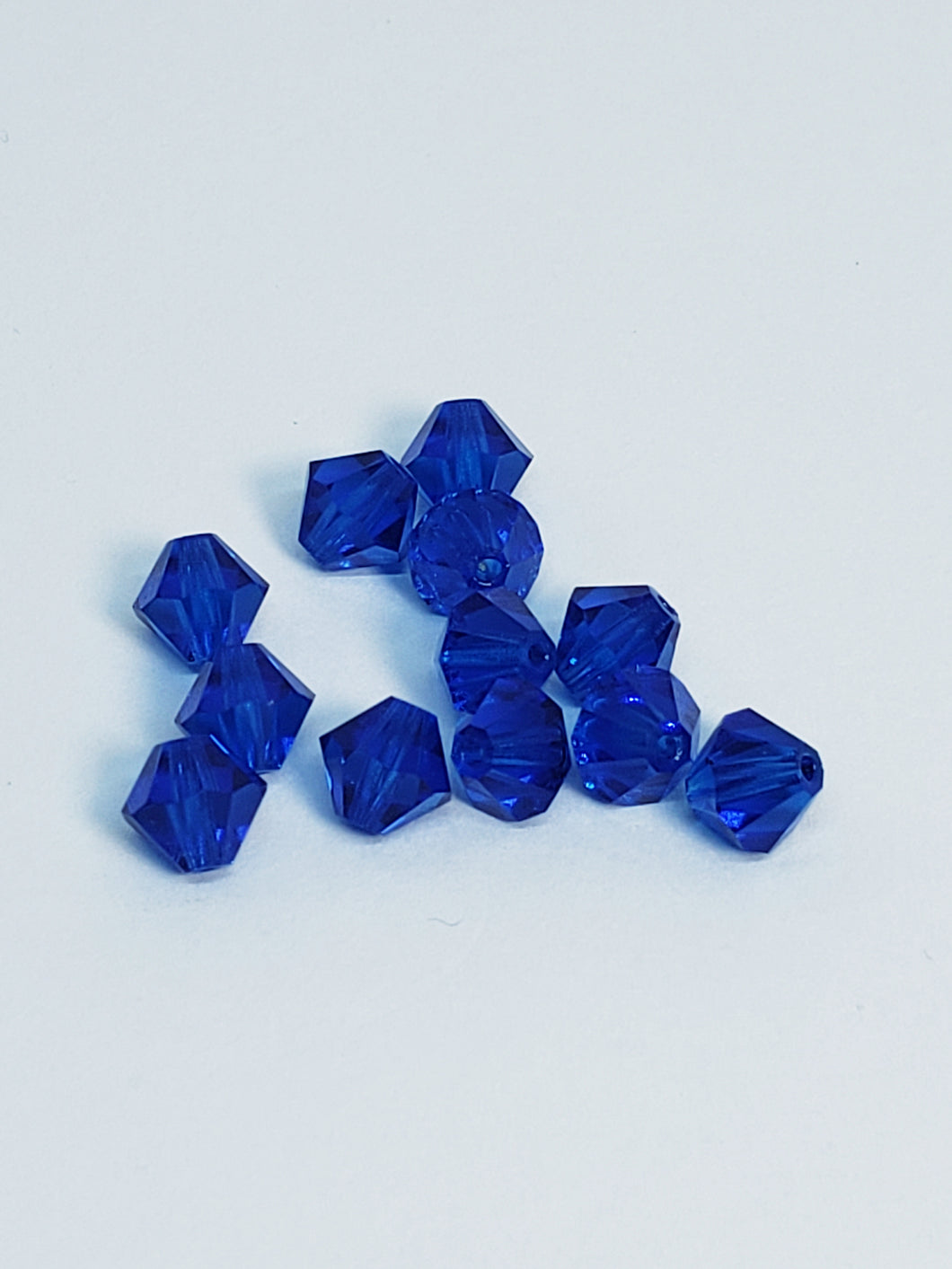 6mm bicone capri blue 12pk