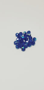 4mm Capri Blue AB Crystal 24pk