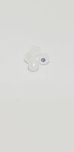 White Opal AB 8mm Round Crystal 4pk #5000